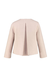 LAGUNARIA TWO-SIDED CASHMERE WOOL BLEND JACKET