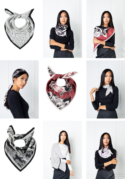 NEW IN! SILK SCARF COLLECTION IS HERE!