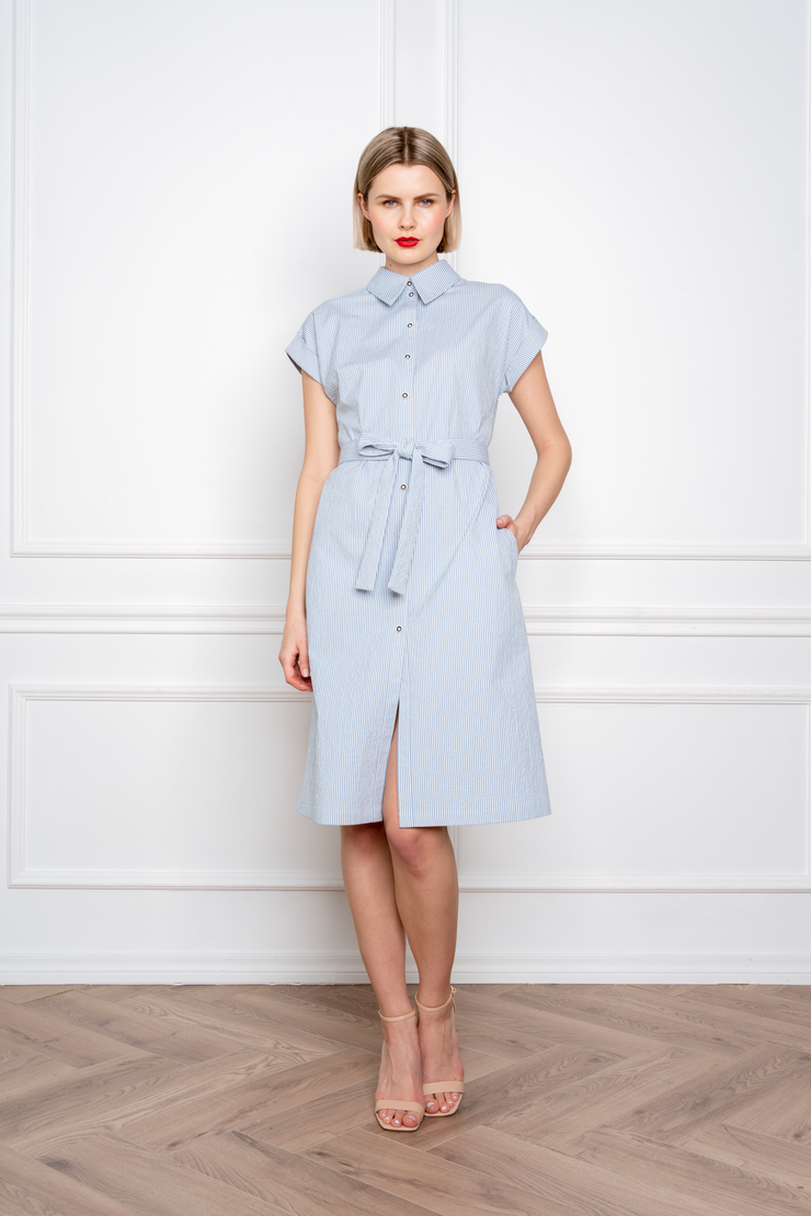 Seersucker 2024 shirt dress